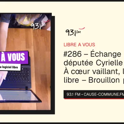 #286 – Échange avec la députée Cyrielle Chatelain – À cœur vaillant, la voie est libre – Brouillon pour des wikis féministes