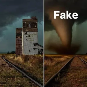 Tempêtes ou illusions? Comment l’IA et la retouche brouillent la réalité des images météo