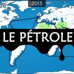 Histoire moderne du pétrole - Résumé sur cartes