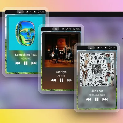 Dropbeat is yet another flashy music controller for GNOME Shell