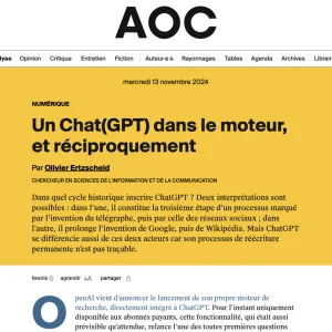 Google, Wikipédia et ChatGPT. Les trois cavaliers de l’apocalypse (qui ne vient pas).