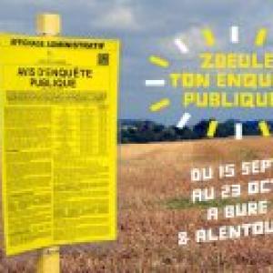[Bure et environs] Appel : « Zbeule ton enquête publique ! »