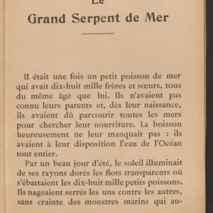 Le grand serpent de mer / [d'après Hans Christian Andersen] ; [illustrations René Giffey]]