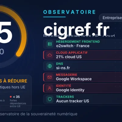 cigref.fr - hébergement & souveraineté
