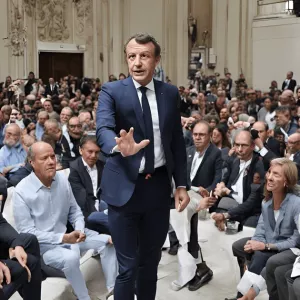 Macron danse l’IA