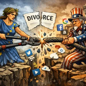 Les pays européens entament (difficilement) leur divorce avec la tech américaine