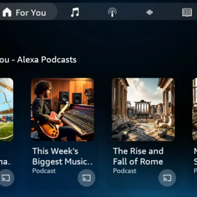 ☕️ Alexa+, l’agent conversationnel d’Amazon, peut désormais générer des podcasts par IA