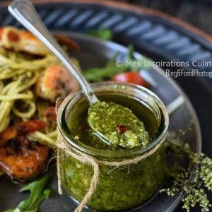 Pesto de fanes de carottes