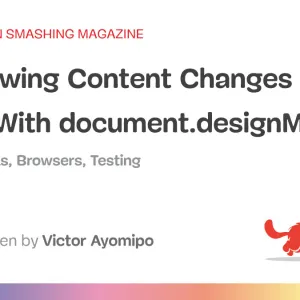 Previewing Content Changes In Your Work With document.designMode