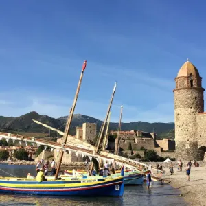 Le clocher de Collioure, un emblème restauré : Journée spéciale à la radio et à la télé !