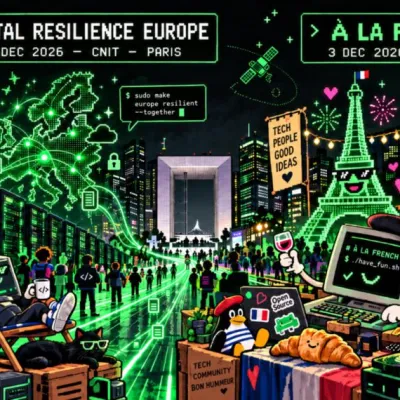 Digital Resilience Europe + À la French : deux jours, deux ambiances pour penser la tech autrement