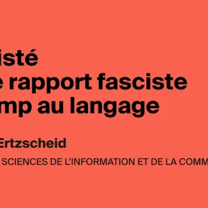 Blacklisté – sur le rapport fasciste de Trump au langage