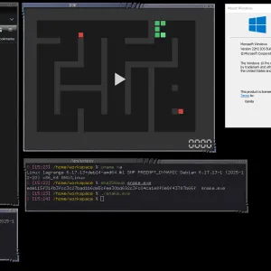 L’exploit du « Polyglotte » : ce jeu Snake de 13 Ko fonctionne sur Windows, Linux et Web