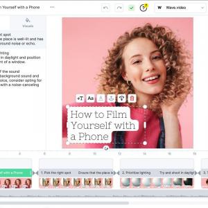 Wave Video. Une plateforme vidéo complète pour créer, monter et diffuser des vidéos