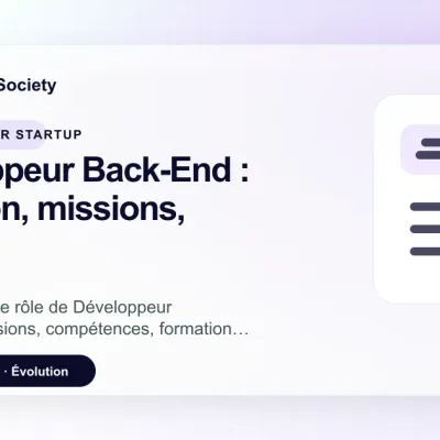 Développeur Back-End : définition, missions, salaire