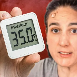 Ma maison est un sauna… que faire ?