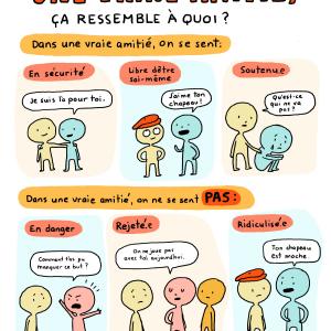 Une vraie amitié, ça ressemble à quoi? | Elise Gravel