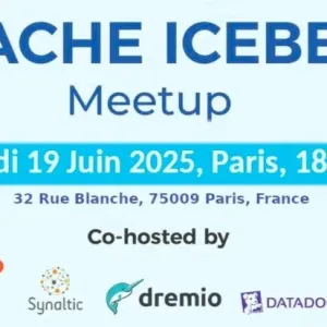 Apache Iceberg Paris Community Meetup à Paris ce 19 juin