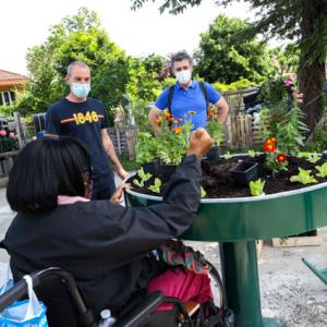Un jardin partagé inclusif | Gre.mag, le webzine de la Ville de Grenoble