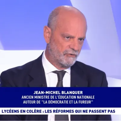 Lycéens en colère : Blanquer persiste et signe