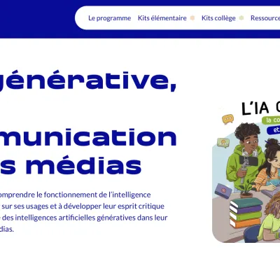 Un kit pédagogique pour enseigner l’IA générative au collège