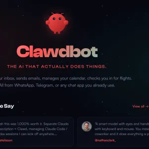 Clawdbot : l’assistant IA open source qui fait exploser GitHub (et flipper les experts en sécurité)