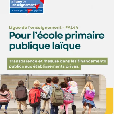 Financement des écoles privées : la Ligue de l’enseignement 44 appelle les communes à privilégier l’école publique