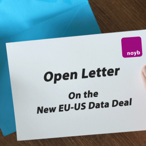 Open Letter on the Future of EU-US Data Transfers