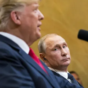 Trump et Poutine, Kremlin comme cochons