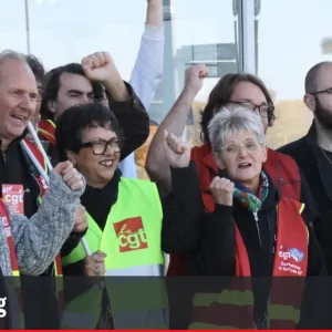 Au Auchan d'Illkirch, deux heures de grève pour des années de pression