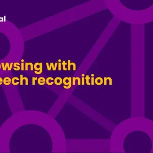 Browsing with speech recognition