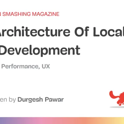 The Architecture Of Local-First Web Development