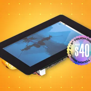 Smaller, Cheaper Raspberry Pi Touch Display 2 Announced