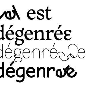 Révolution typographique post-binaire