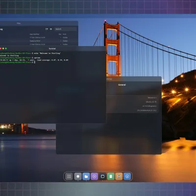 Starling is a new Linux desktop built using AI in six months