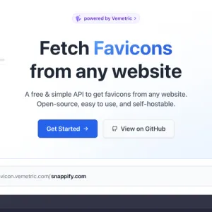 Free Favicon API - Vemetric