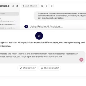 IA générative et souveraineté : amazee.ai dévoile Private AI Assistant