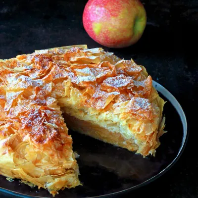 Croustade aux pommes | La Cuisine de Bernard