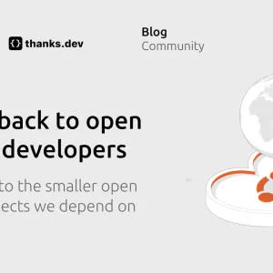 Canonical + thanks.dev = giving back to open source developers