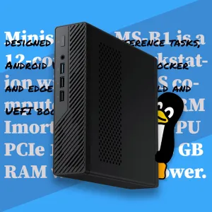 Minisforum MS-R1 is a 12-Core Linux ARM Workstation for AI and VMs