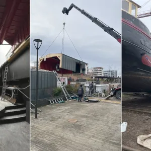 Visite de chantier : à Strasbourg, la Péniche Mécanique est en pleine métamorphose
