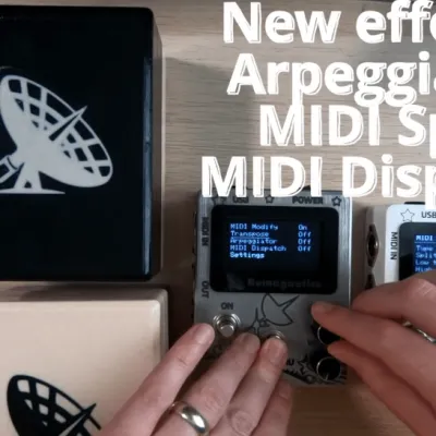 Romagnetics Midynamite v2.0 : l’ultime pédale MIDI open source se dote d’un « arpégiateur » de génie