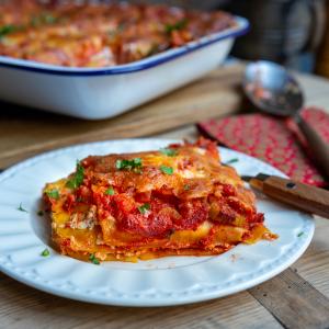Lasagnes végétariennes aux légumes d’hiver