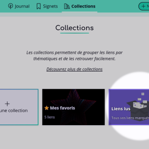 Retrouvez vos liens lus