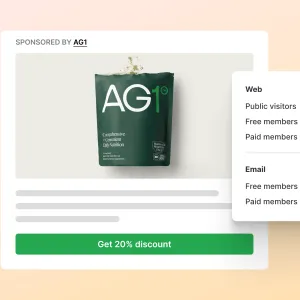 Ghost personnalise les newsletters en fonction du public