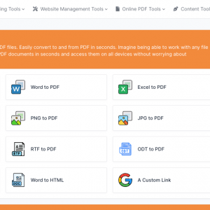 ToolsOcean Tous les outils pour la conversion de fichiers