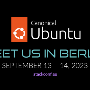 Meet the Canonical team at stackconf 2023