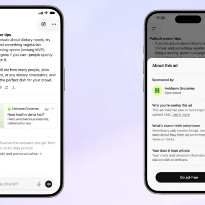 ☕️ OpenAI va ouvrir la publicité dans ChatGPT en France et en Europe