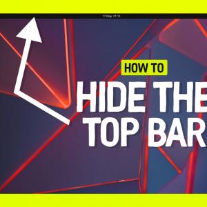 Want to Hide the Top Bar in Ubuntu? Here’s How