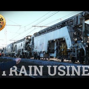 🚆 Les trains usines - à l’intérieur d'un chantier ferroviaire ! - Monsieur Bidouille